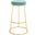 Sabina Round Bar Stool in Gold