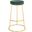Sabina Round Bar Stool in Green