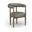 Sable Vegan Leather Upholstered Dining Chair Set of 2 In Green