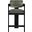 Sacha Velvet Stool In Black and Green