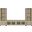 Sachin 3-piece Entertainment Center With 79 Inch TV Stand Antique Pine