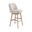 Sadie 30 Inch Bar Height Swivel Barstool In Ancient Stone
