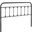 Sage Twin Metal Headboard In Black