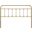 Sage Twin Metal Headboard In Gold