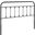 Sage Twin Metal Headboard In Gray