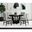 Salem Round Dining Room Set In Black