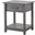 Salem Gray Nightstand