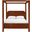 Salina Velvet Upholstered Full Bed In Cognac