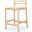 Sam Counter Stool In Light Brown and Beige