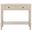 Samantha Vintage Grey 2-Drawer Console