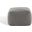 Samuels Boucle Pouf In Dark Grey