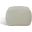 Samuels Boucle Pouf In White