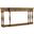 Sanctuary Medium Wood 4 Drawer Thin Console