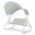 Sandor Swing Chair In White