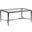 Metal Designs Sangiovese Small Rectangular Cocktail Table In St. Laurent