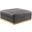 Sanguine Gray Channel Tufted Performance Velvet Modular Sectional Sofa Ottoman