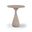 Sano Concrete Indoor and Outdoor Bar Table In Travertine
