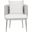 Santa Cruz Outdoor Arm Chair in Nordic Grey
