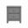 Santino 2-Drawer Nightstand In Grey