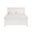 Santino Full Panel Bed In White