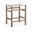 Santos Vegan Leather Upholstered Counter Stool In Beige
