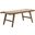 Saoirse 47 Inch Wove Rope Wood Bench In Natural Walnut