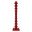 Sapiens 60 Inch Bookcase Tower In Red