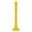 Sapiens 60 Inch Bookcase Tower In Yellow
