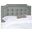 Sapphire Grey Tufted Linen King Headboard