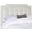 Sapphire White King Tufted Velvet Headboard