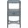Sara 1-Drawer End Table In Foggy Horizon
