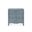 Sara 3-Drawer End Table In Foggy Horizon