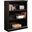 Sauder Select 3-Shelf Bookcase In Estate Black