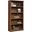 Sauder Select 5-Shelf Bookcase In Grand Walnut