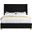 Savan Velvet King Bed In Black