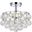 Savannah 12 Inch Flush Mount In Chrome