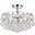 Savannah 14 Inch Flush Mount In Chrome