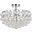 Savannah 16 Inch Flush Mount In Chrome