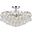 Savannah 18 Inch Flush Mount In Chrome