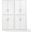 Savannah 2-Piece Kitchen Storage Pantry Set In White