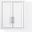 Savannah Wall Mounted Storage Cabinet In White