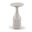 Savona Concrete Indoor and Outdoor End Table In White
