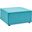 Saybrook Outdoor Patio Upholstered Sectional Sofa Ottoman In Turquoise