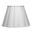 Scalloped 1-Light Wall Sconce In Linen White
