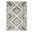 Scandinavian Shag Grey and Ivory 4' x 6' Area Rug