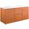 Scenic 48 Inch Wall Mount Bathroom Vanity In Cherry White