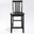 School House 2-Piece Counter Height Barstool Set In Black