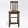 School House 2-Piece Counter Height Barstool Set In Mahogany