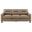 Scotland Faux Leather Upholstered Track Arm Sofa In Brown