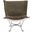 Scroll Puff Chair Angora In Moss